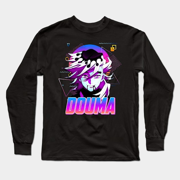 Douma Style Retro Art Long Sleeve T-Shirt by abbeheimkatt